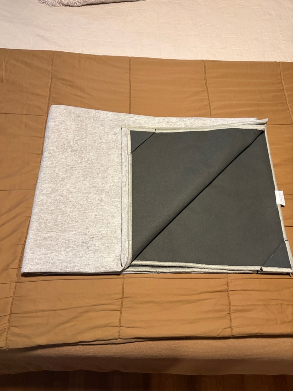 Ruggable, 5 X 7 Rug Cover, Serenata Ash Grey